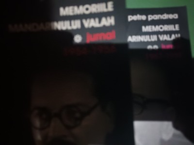 MEMORIILE MANDARINULUI VALAH - JURNAL 1954-1958 - PETRE PANDREA 2011 1072 pag foto