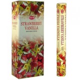 Cumpara ieftin Set betisoare parfumate Hem Capsune Vanilie 1 set x 6 cutii x 20 betisoare