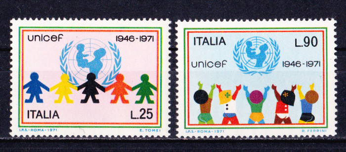 TSV$ - 1971 MICHEL 1351-1352 ITALIA MNH/** LUX