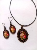 set bijuterii ,cu sticla 50011