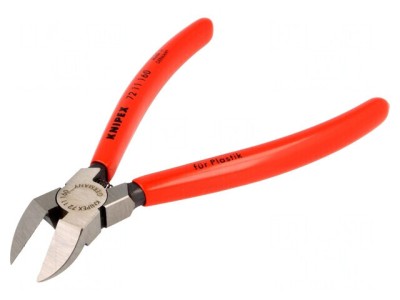 Clește lateral tăiere 160mm fără fațetă foto