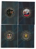 Marea Britanie - GOD SAVE THE KING 4x50p - 4xMedalie/Moneda Comemorativa