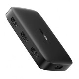 SWITCH video Ugreen, &quot;CM332&quot; 4K la 30Hz 3 x HDMI switch and HDMI splitter ,negru,&quot;80125&quot; (timbru verde 0.8 lei)- 6957303881253