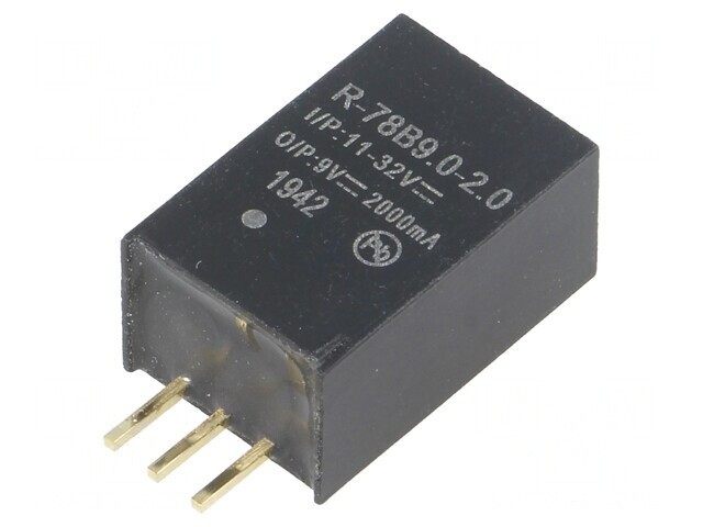 Convertor DC/DC 18W 11-32V la 9V 2A SIP3 PCB