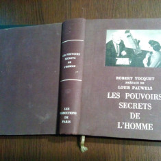 LES POUVOIRS SECRETS DE L`HOMME - Le Bilan du Paranormal - Robert Tocquet - 1963