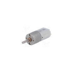 Motor DC, 6V DC, 2.9A, 150rot./min, POLOLU, 100:1 METAL GEARMOTOR 20DX44L MM 6V CB