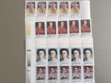 Romania LP 1535-Autoportretul in pictura-MNH-streif 5 serii