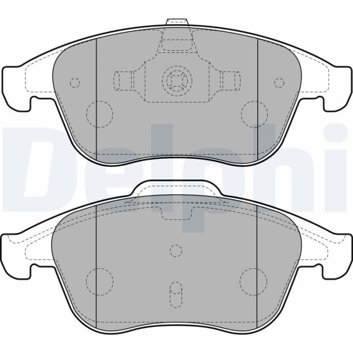 DELPHI LP2181 set placute frana,frana disc