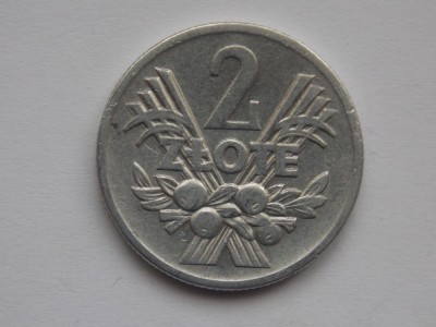 2 ZLOTY 1958 POLONIA foto