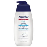 Șampon &amp;amp; gel spălare bebe, Aquaphor, Baby 2-&icirc;n-1, Curățare delicată, Fără lacrimi, Pentru piele sensibilă, 500 ml