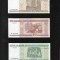 Set Belarus 20 + 50 + 100 ruble 2000 aunc/unc pret pe set