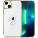Cumpara ieftin Husa Cover Kingxbar Teardrop Guard Series pentru iPhone 13 Pro Gold