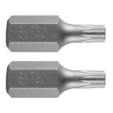 Set 2 biti Torx T30 x 30 mm din otel S2, rezistenti, NEO TOOLS