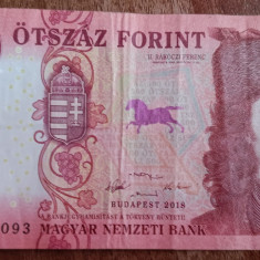 M1 - Bancnota foarte veche - Ungaria - 500 forint - 2018