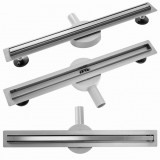 Set rigola pentru dus plus capac 100 cm Rea Neo Slim Pro Inox