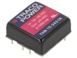 Convertor DC/DC 15W 18-36V la 5V/-5V 1x1 THN 15-2421N