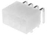 Soclu cablu-placă Mini-Fit Jr 4,2mm 8 pini, MOLEX