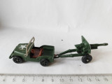 Bnk jc Corgi Juniors Willys Jeep cu tun