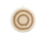 Panou decorativ de perete, cerc Bej, 40 cm