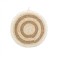 Panou decorativ de perete, cerc Bej, 40 cm