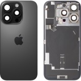 Cumpara ieftin Capac Baterie Apple iPhone 16 Pro, Negru (Black Titanium), Swap Premium