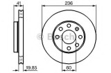 Disc frana DAEWOO CIELO limuzina (KLETN) (1995 - 2008) BOSCH 0 986 478 192