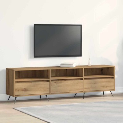 vidaXL Dulap TV Artisan Stejar 150x30x44,5 cm Lemn prelucrat foto