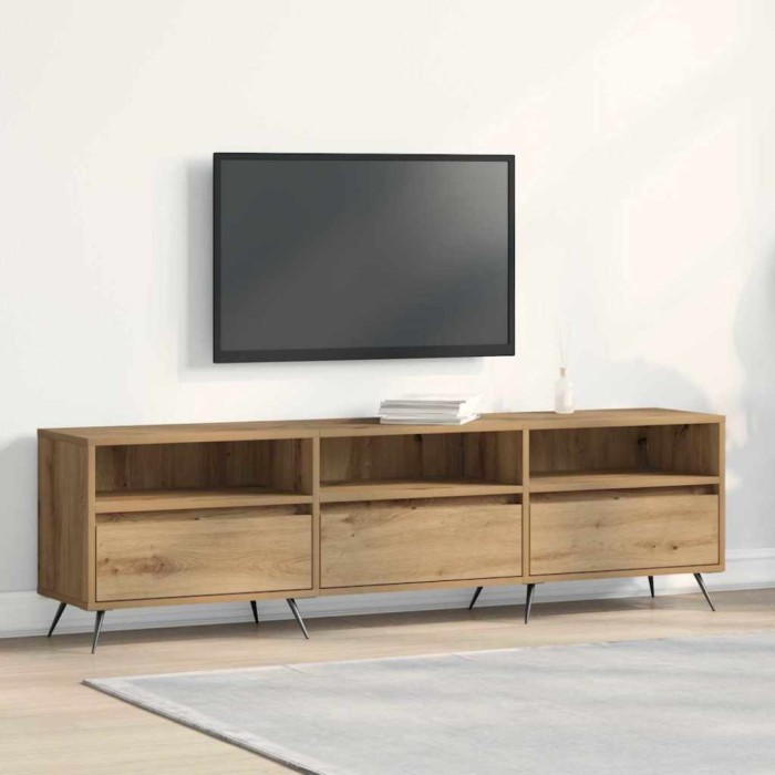 vidaXL Dulap TV Artisan Stejar 150x30x44,5 cm Lemn prelucrat