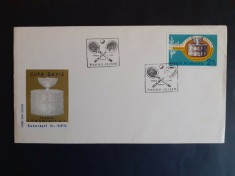 1972 - Finala Cupei Davis- LP809 - FDC foto