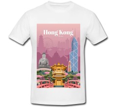 Tricou &amp;quot; Hong Kong, China &amp;quot; foto