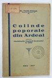 COLINDE POPORALE DIN ARDEAL , CULESE LA SARBATORILE NASTERII DOMNULUI IN 1900 de Dr. VASILE BOLOGA , 1937