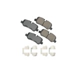 Set placute frana spate Land Rover Discovery 3 (TAA), 07.2004-09.2009, Range Rover Sport (L320), 2006-2013; marca SRLine Polonia