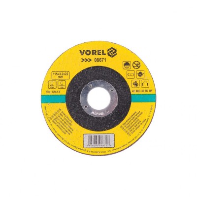 Disc taiat piatra 115 x 3.2 x 22 mm Vorel 08671 foto