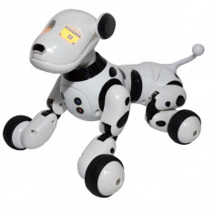 Robot Catel interactiv iUni Smart-Dog vorbitor, telecomanda, Alb foto