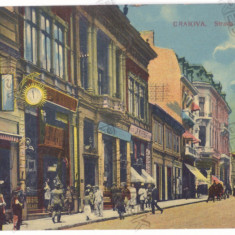 2744 - CRAIOVA, Unirii street, Romania - old postcard - used - 1912