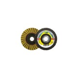 Cumpara ieftin SMT 850 Disc lamelar fr netesut combi, 125 x 22,23 mm Granula 120 Foarte fin Curbat, Klingspor 312561