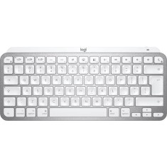 Tastatura Logitech MX Keys Mini pentru Mac, Bluetooth, US INTL layout, Pale Grey