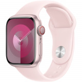 Cumpara ieftin Apple Watch S9, Cellular, 41mm, Pink Aluminium Case, Pink Sport Band, M/L