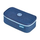 Penar neechipat băieți Herlitz beatBox, tip etui, culoare albastru/turcoaz
