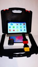 Kit Interfata Auto Easydiag Turisme + Autoutilitare Meniu Romana, update Online + Tableta Android 10.1&quot; Full Activata Service Auto, Stergere Erori