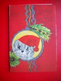 HOPCT 9044 -FELICITARE MARTIE CRACIUN / AN NOU -2 FILE -CIRCULATA