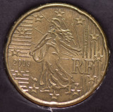 20 euro cent Franta 2009, Europa