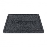 Covor antiderapant WELCOME 2098 exterior, interior - antracit, 40x60 cm