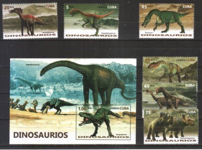 CUBA 2016 DINOZAURI ANIMALE PREISTORICE foto