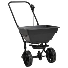 Utilaj de &icirc;mprăștiat sare, 80x46x75 cm, PVC și oțel, 15 L