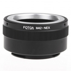 Inel adaptor M42 la Sony NEX E - mount A9 A7RIII A7III A6500 A6300 NEX foto