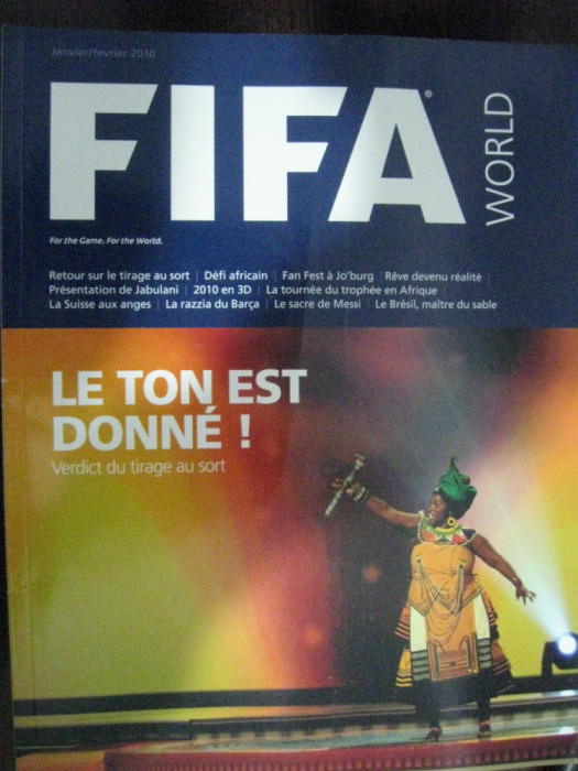 Revista de fotbal - FIFA world (ianuarie/februarie 2010)