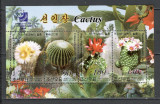 Coreea de Nord.2004 Flori de cactusi-Bl. supr. DF.66, Nestampilat