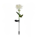 Lampa Solara LED Crizantema Gradina 80cm eMazing, Multicolor, IP65, Decor Exterior, Lumina Calda