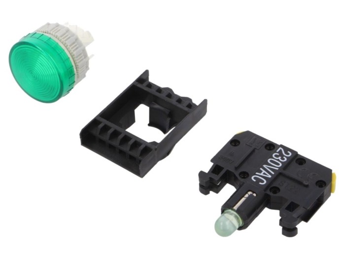 Lumină de control LED 22mm IP65